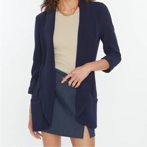 FRENCHMAUVEMelanie Knit Tunic Blazer